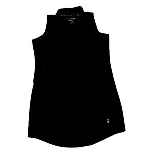 Tommy Bahama Dress Womens Large Black IslandZone Zip Performance Sleeveless/golf